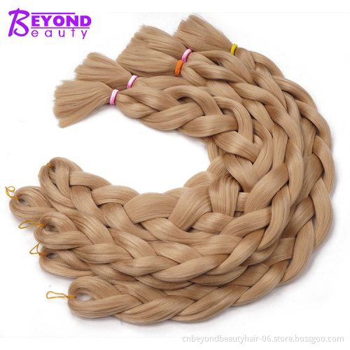 private label toyokalon braiding hair 82 inch mixed color african hair braiding Synthetic Hair Extensions pink silver black  Red